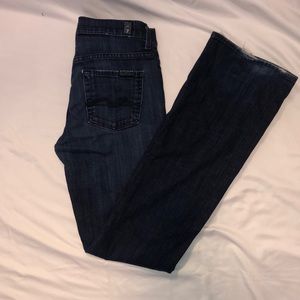 7 For All Mankind Womens Mid-Rise Bootcut jeans size 26
